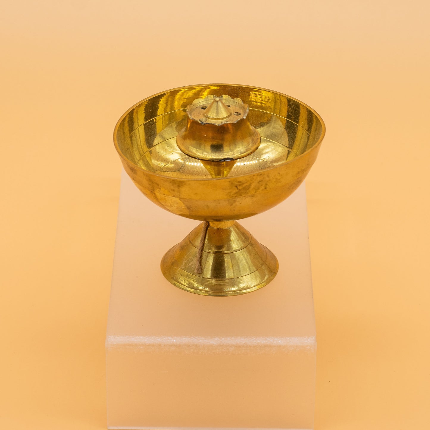 Porta incienso, bronce