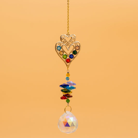 Atrapasol corazon chakras