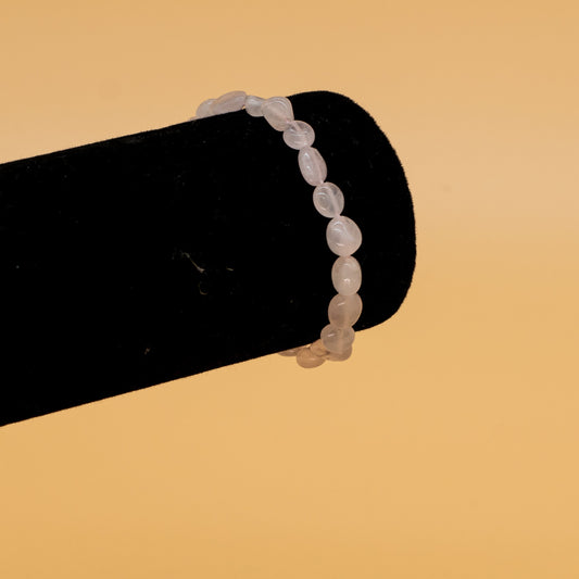 Pulsera cuarzo rosa