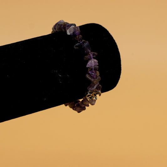 Pulsera asimetrica amatista