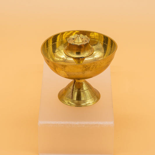 Porta incienso, bronce