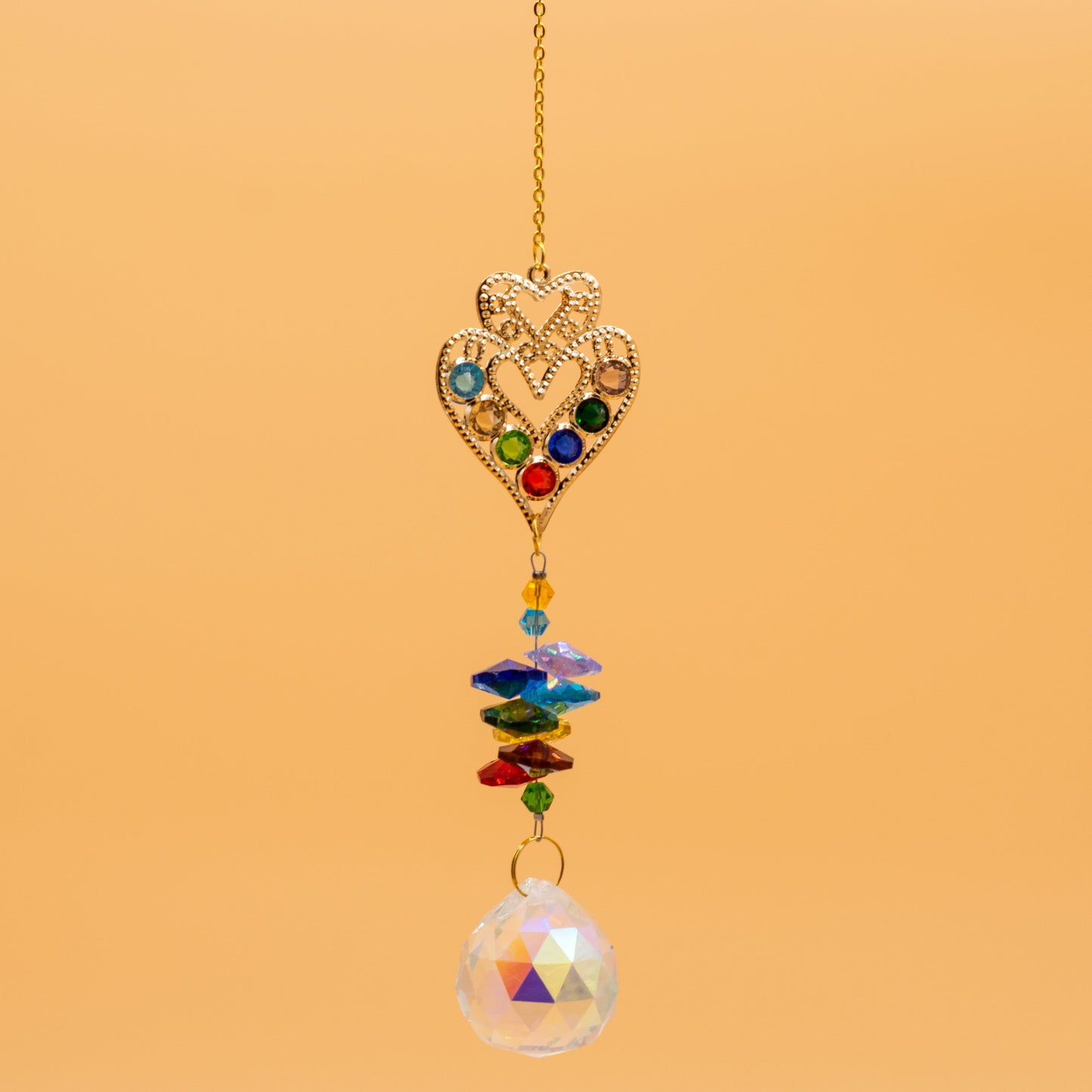 Atrapasol corazon chakras