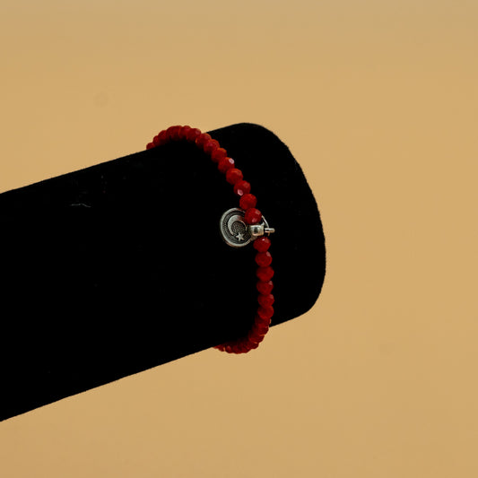 Pulsera roja luna
