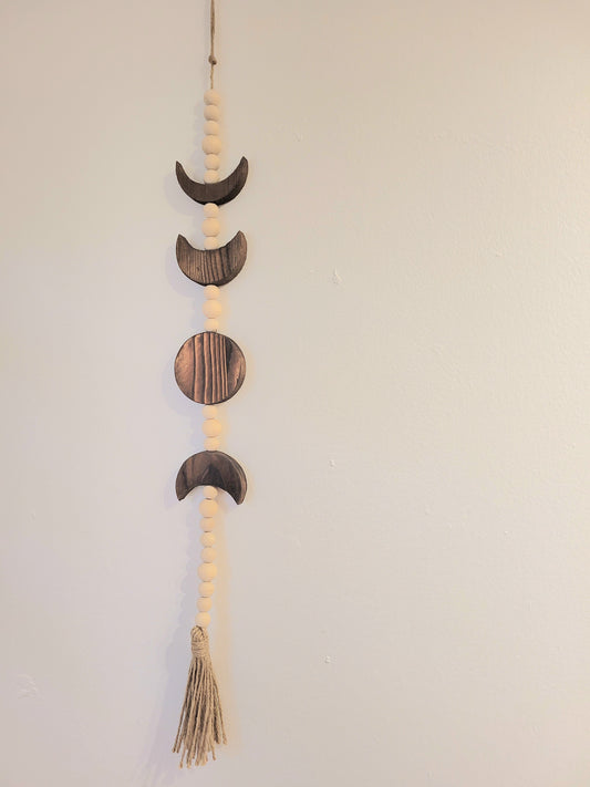 Colgante pared fases lunares